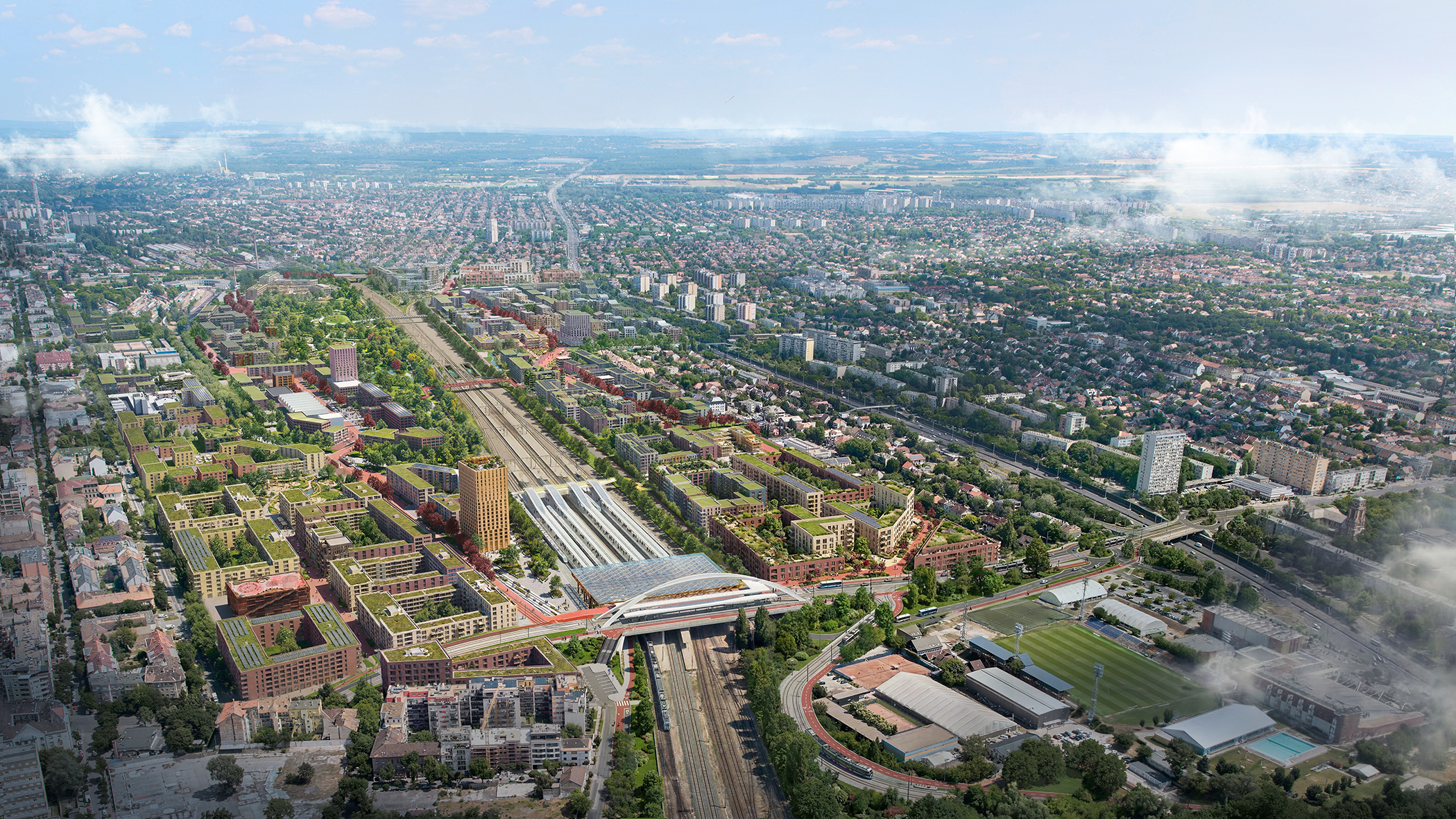 Budapest vogelvlucht