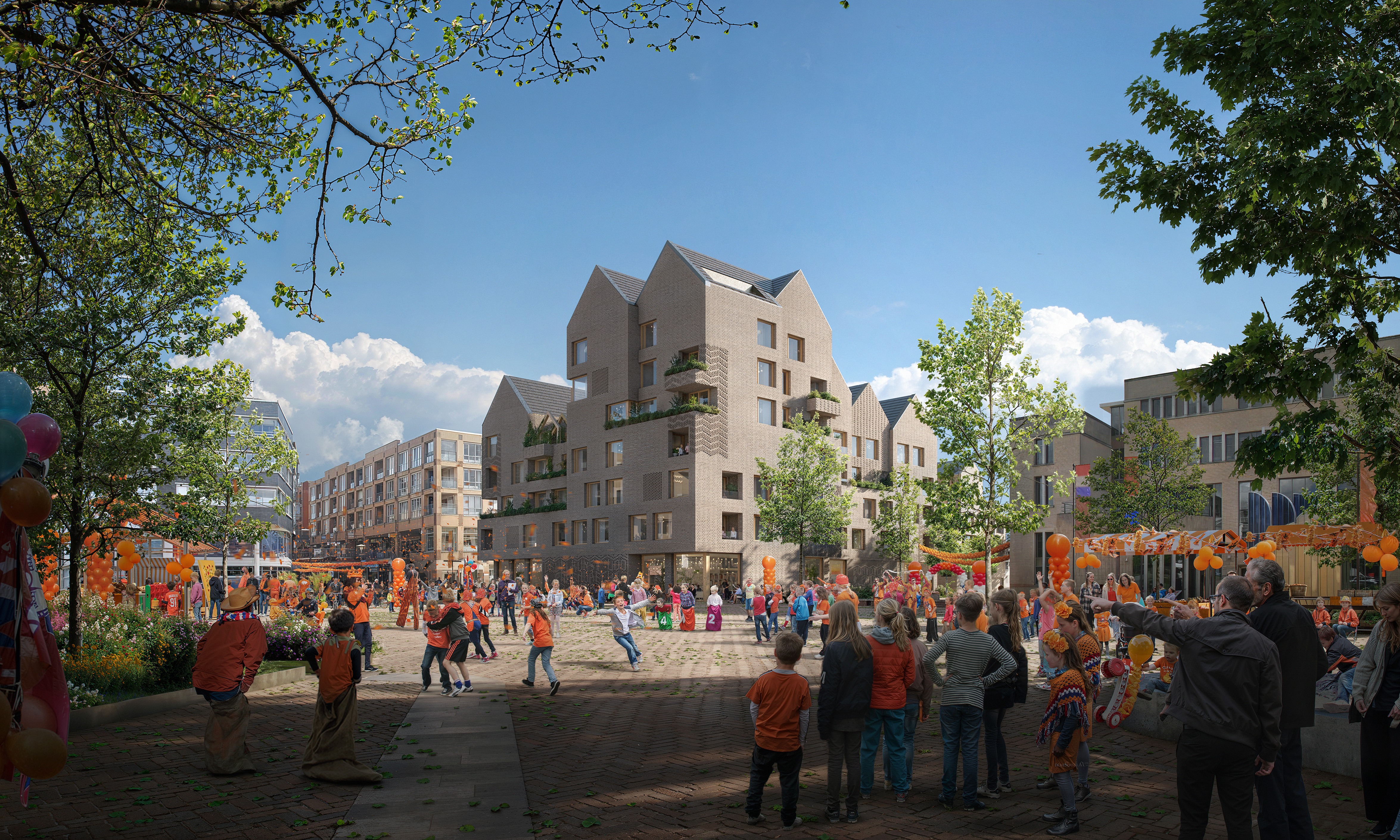 Orange Veerpromenade Papendrecht View 02 Kiasm