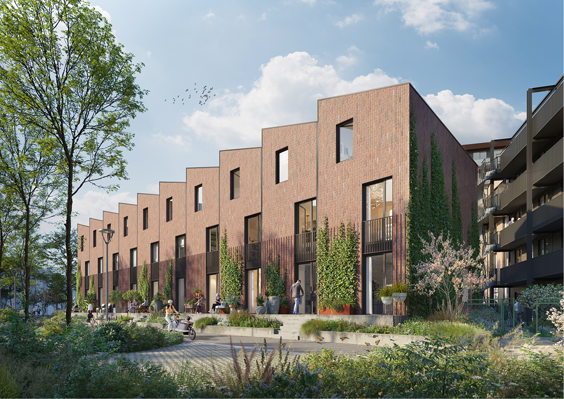 Entree Render voorzijde