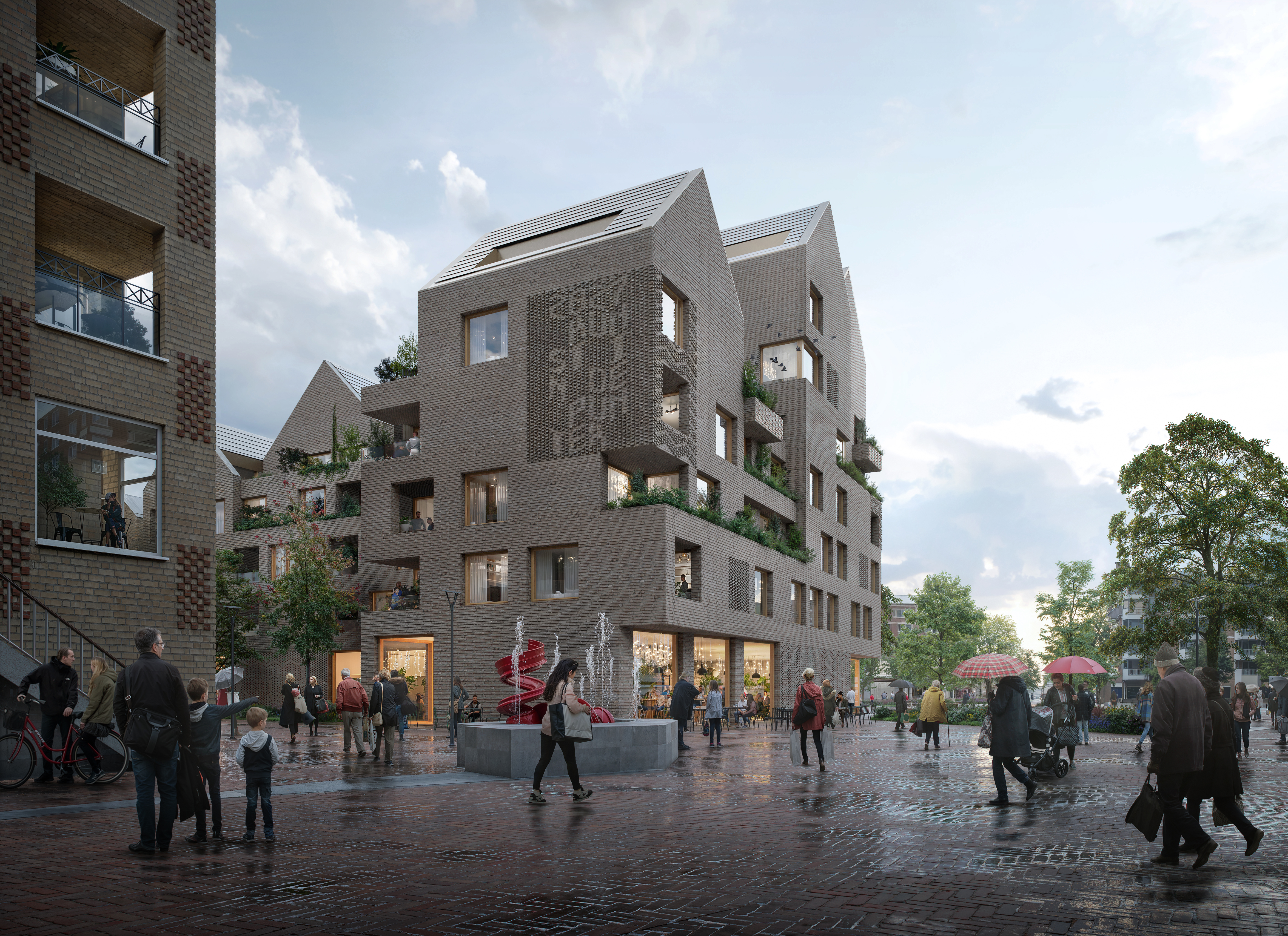 Orange Veerpromenade Papendrecht View 03 Kiasm